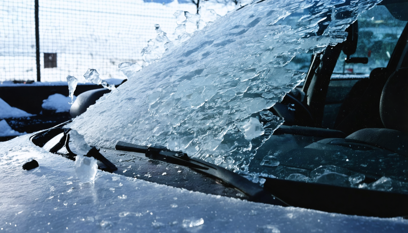 Ingenious Hacks for Houston Drivers: Clearing Ice Off Windshields Without a Scraper!