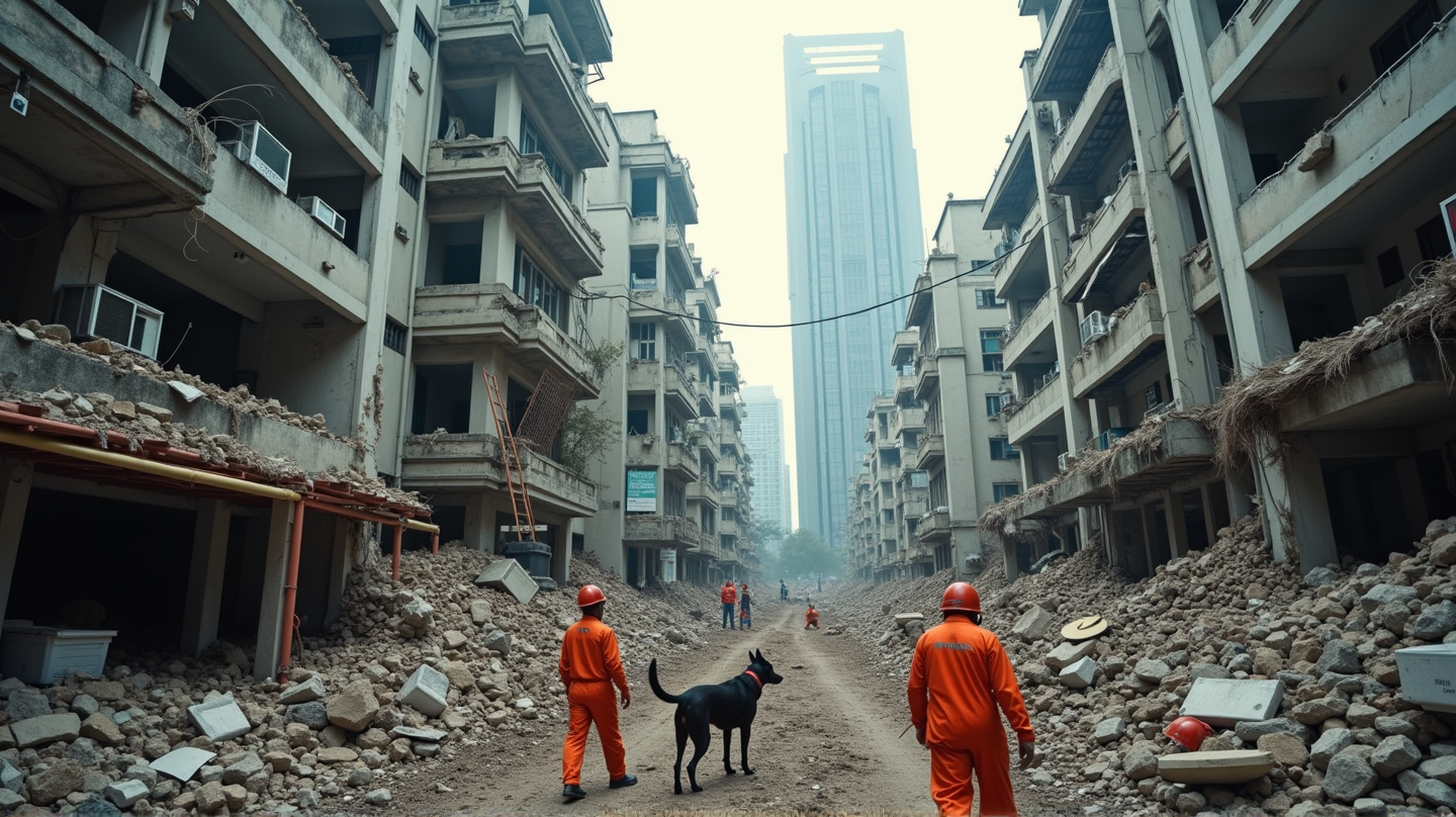 Life Detected Amid Bangkok Quake Rubble: Intense Rescue Efforts Unfold