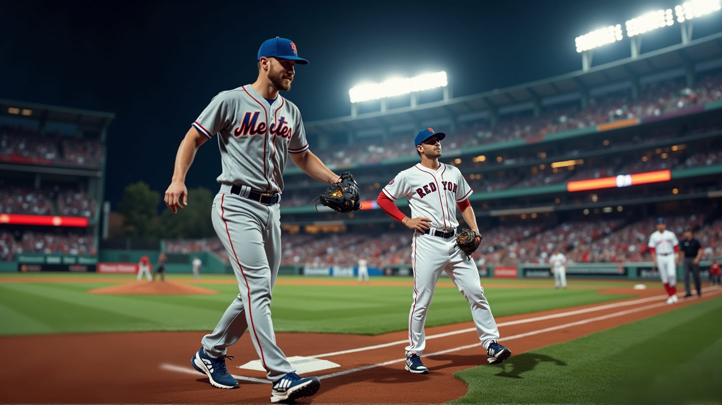 Epic Showdown: Mets Look to Rebound Against Red Sox in Fenway Thriller