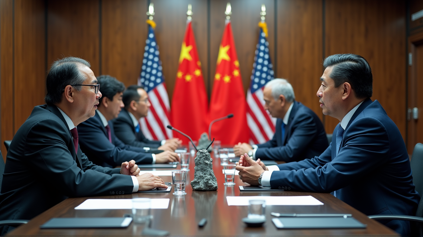 China & US: Rare Earths Pivotal in New London Trade Talks