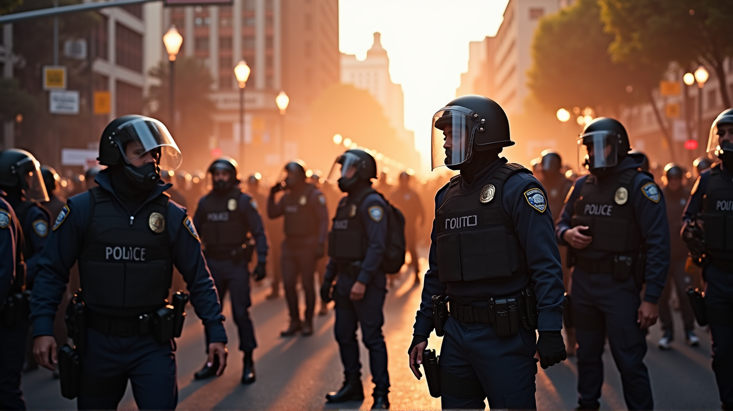 Clashes Erupt as 'No Kings' Protesters Challenge Authority in Los Angeles