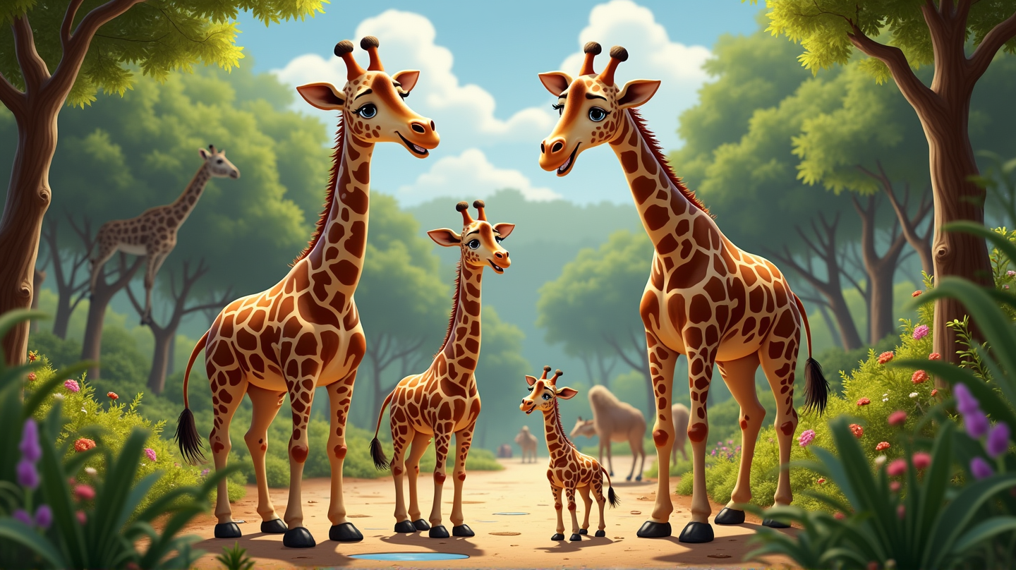Rocket the Space Giraffe Welcomes New Calf and Inspires Book Release at Gladys Porter Zoo