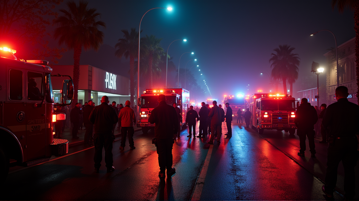 Chaos in East Hollywood: Driver Plows Through Crowd Outside Nightclub
