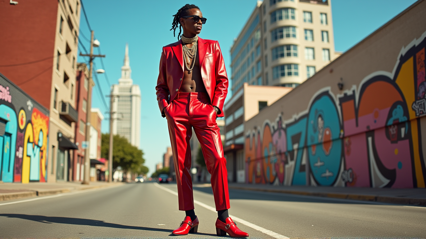 ASAP Rocky Turns Dorothy Jokes Into Fashion Brilliance