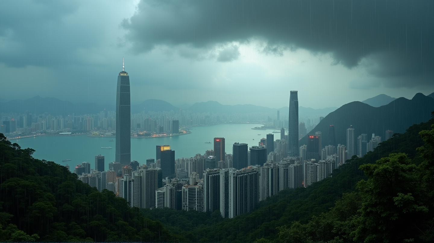 Typhoon Wipha Weakens: Hong Kong's T10 Signal to Downgrade