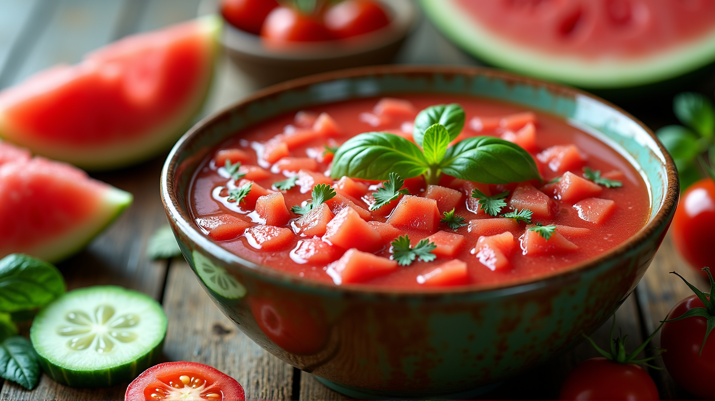 Elevate Your Culinary Game with Watermelon Gazpacho Recipes