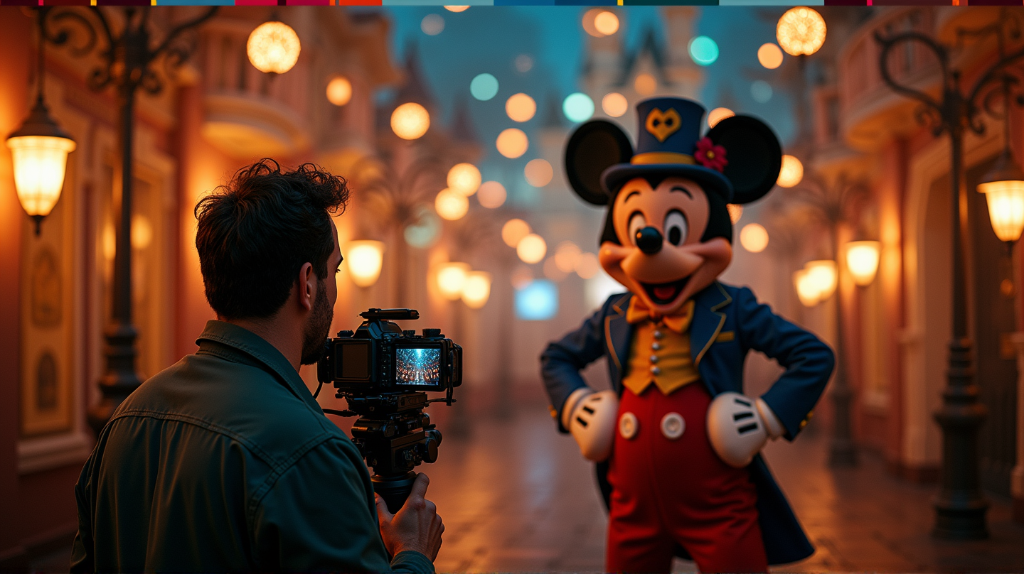 Jon Favreau Filming Magical New TV Show in Disneyland