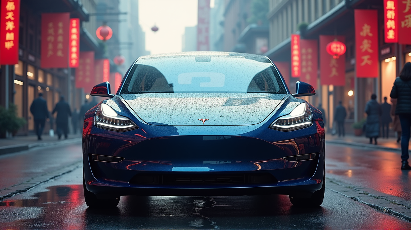 Tesla’s China-made EV Sales Decline Amid Intense Market Price War