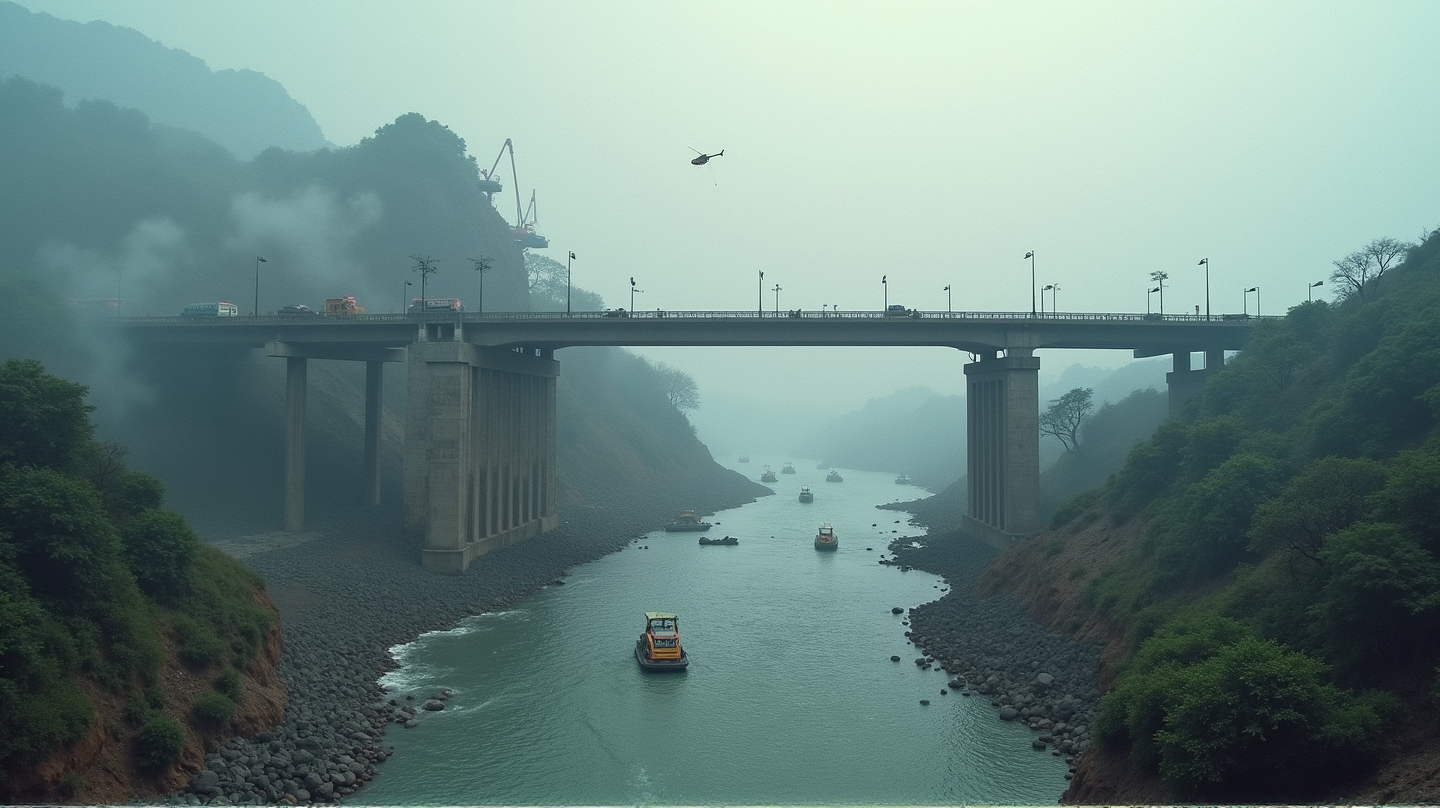 Tragedy Strikes: Bridge Collapse Claims Lives Amid Construction
