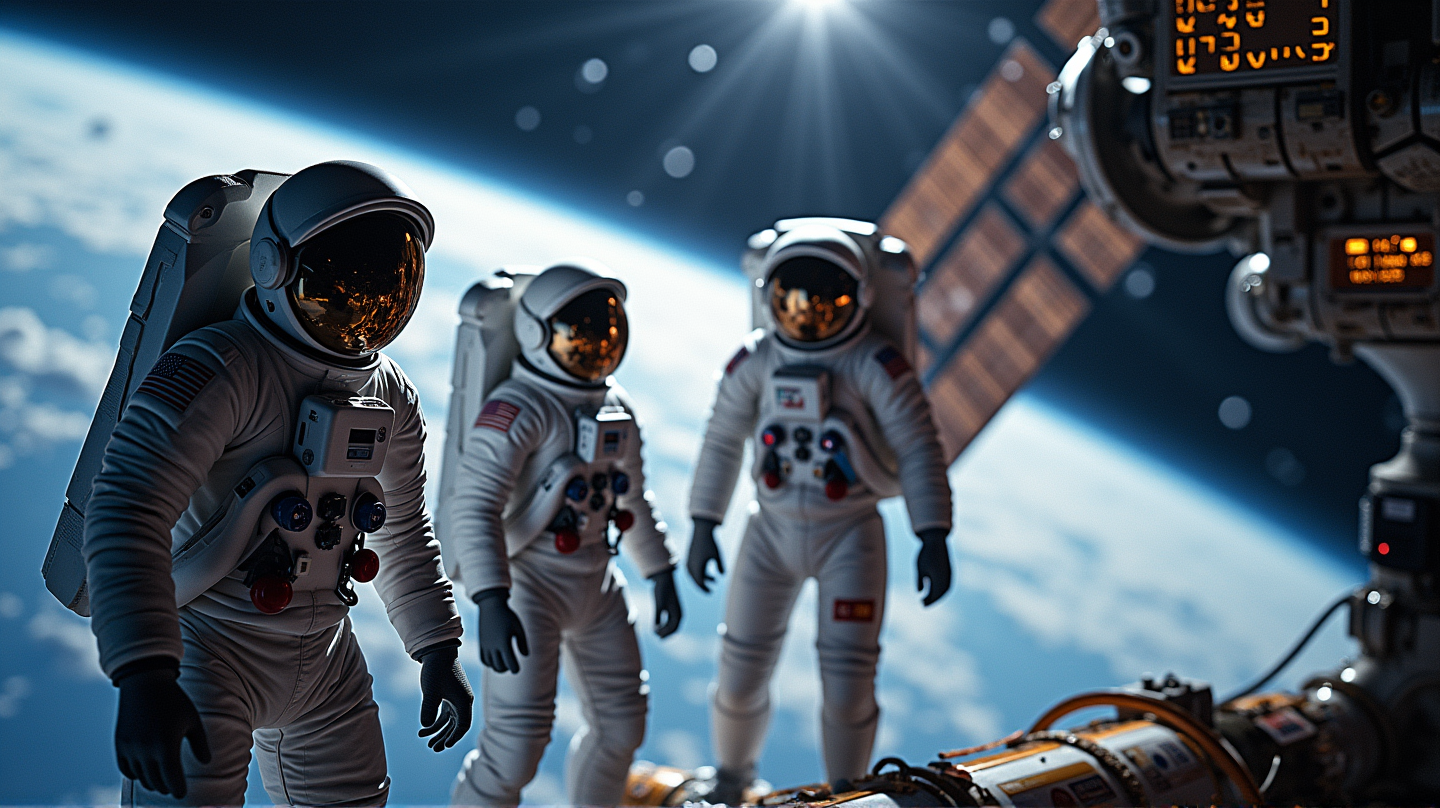 Astronauts from US, Japan, and Russia Successfully Dock at ISS