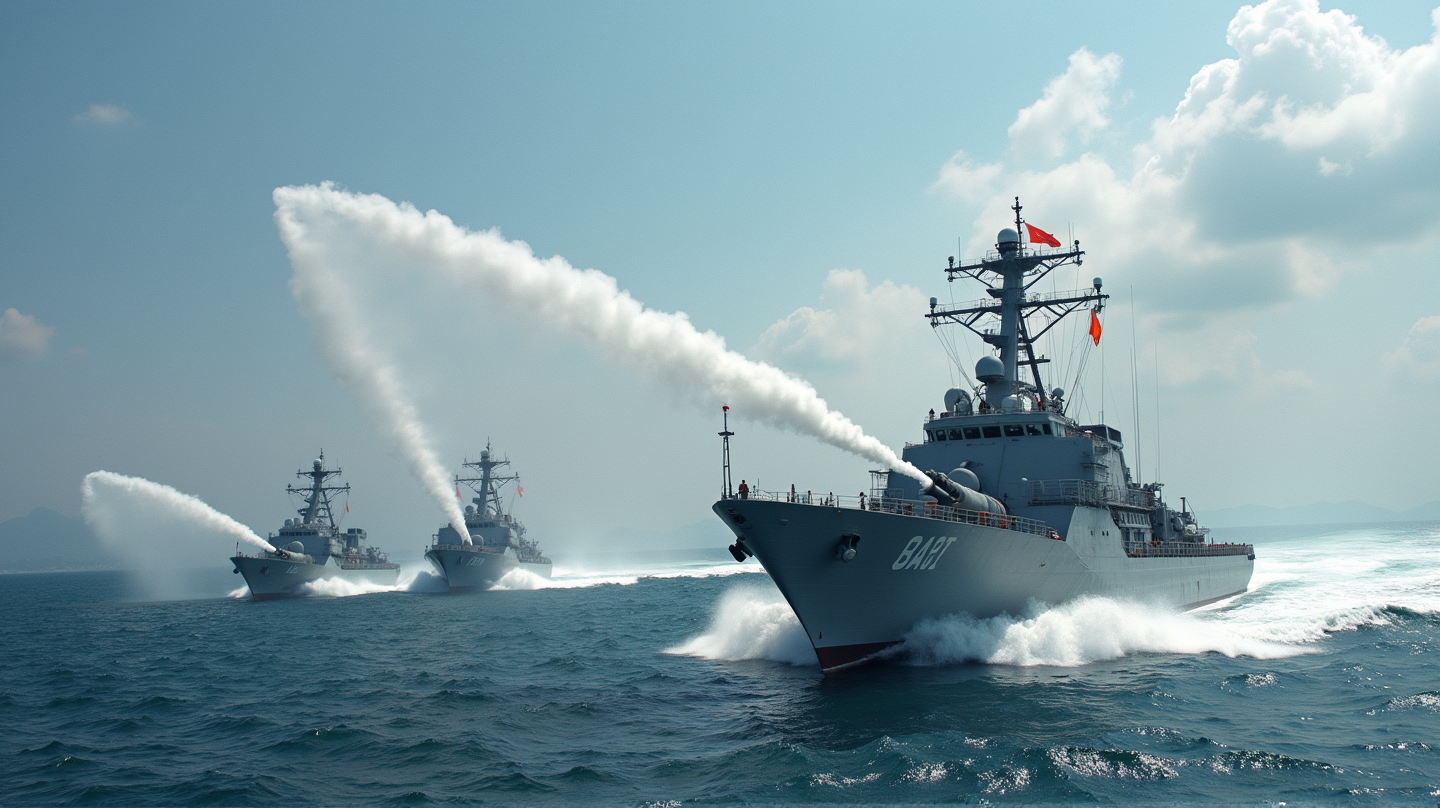 Tension Escalates as China Deploys Water Cannon on Philippine Vessels