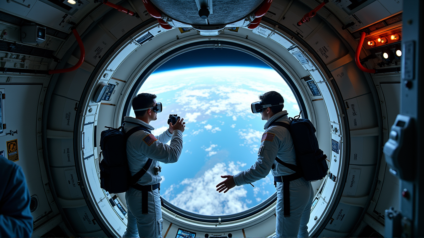 NASA's 'ascans' and ISS Crew: A Fusion of Future Exploration and Current Innovation