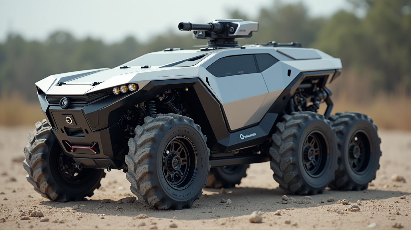Unveiling NOMAD: The Next-Gen Defense UGV by Scout AI and Hendrick Motorsport