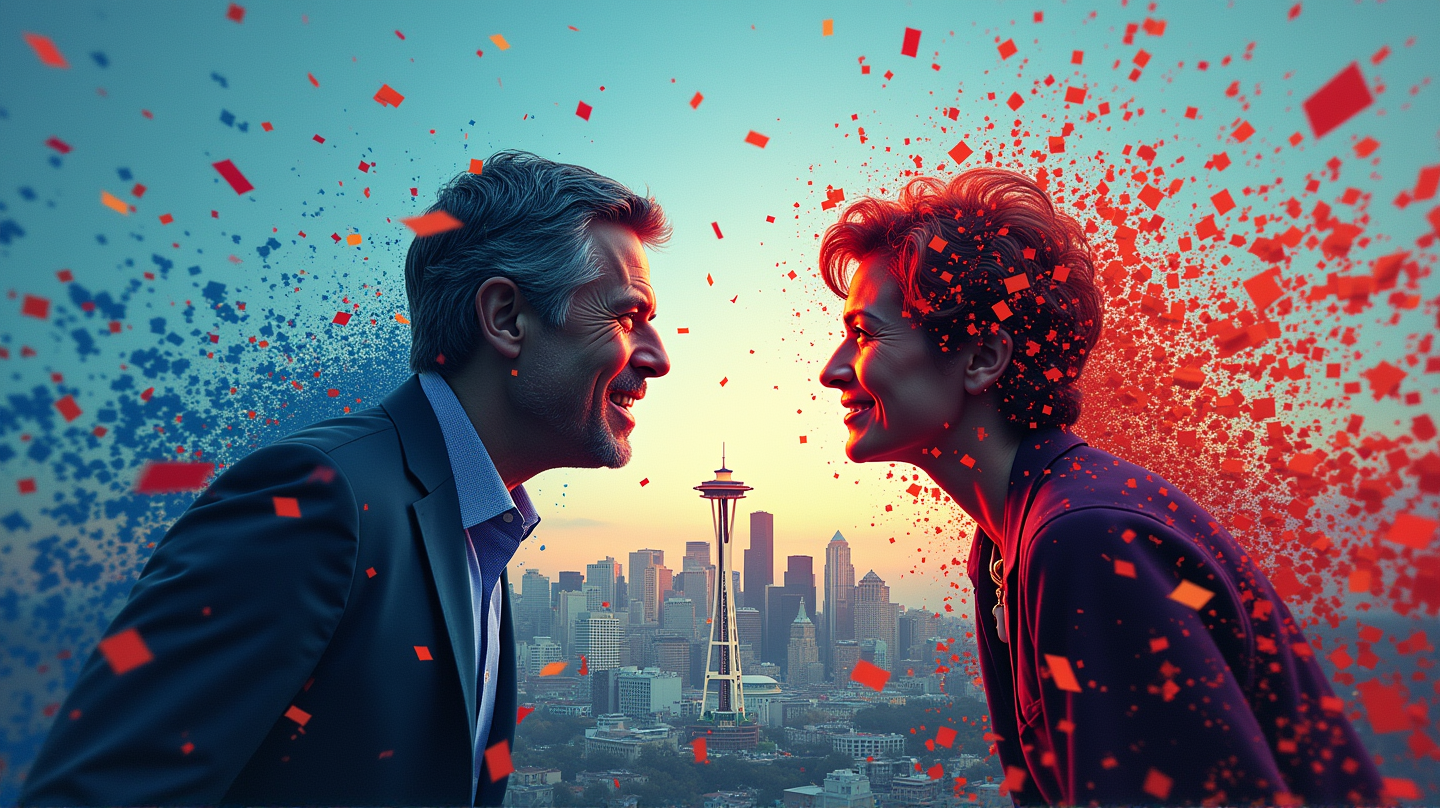 Digital Dukes: Seattle Mayoral Candidates Stir Social Media Frenzy!