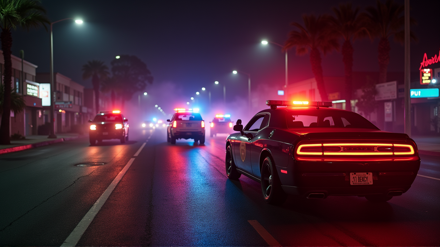 High-Speed Drama: Chase Ends in Fiery North Hollywood Crash