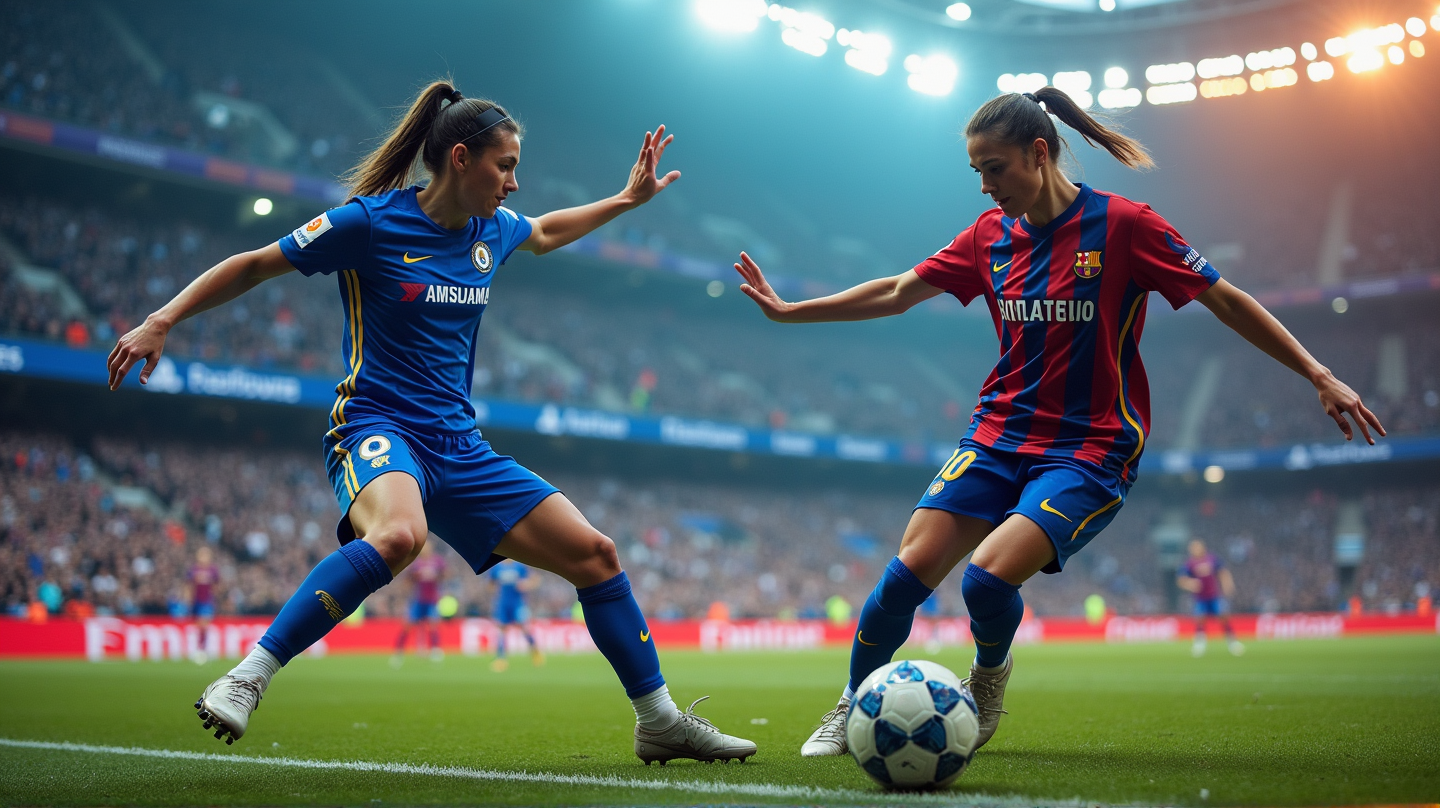 Clash of Titans: Chelsea vs. Barcelona in UEFA Women's Champions League