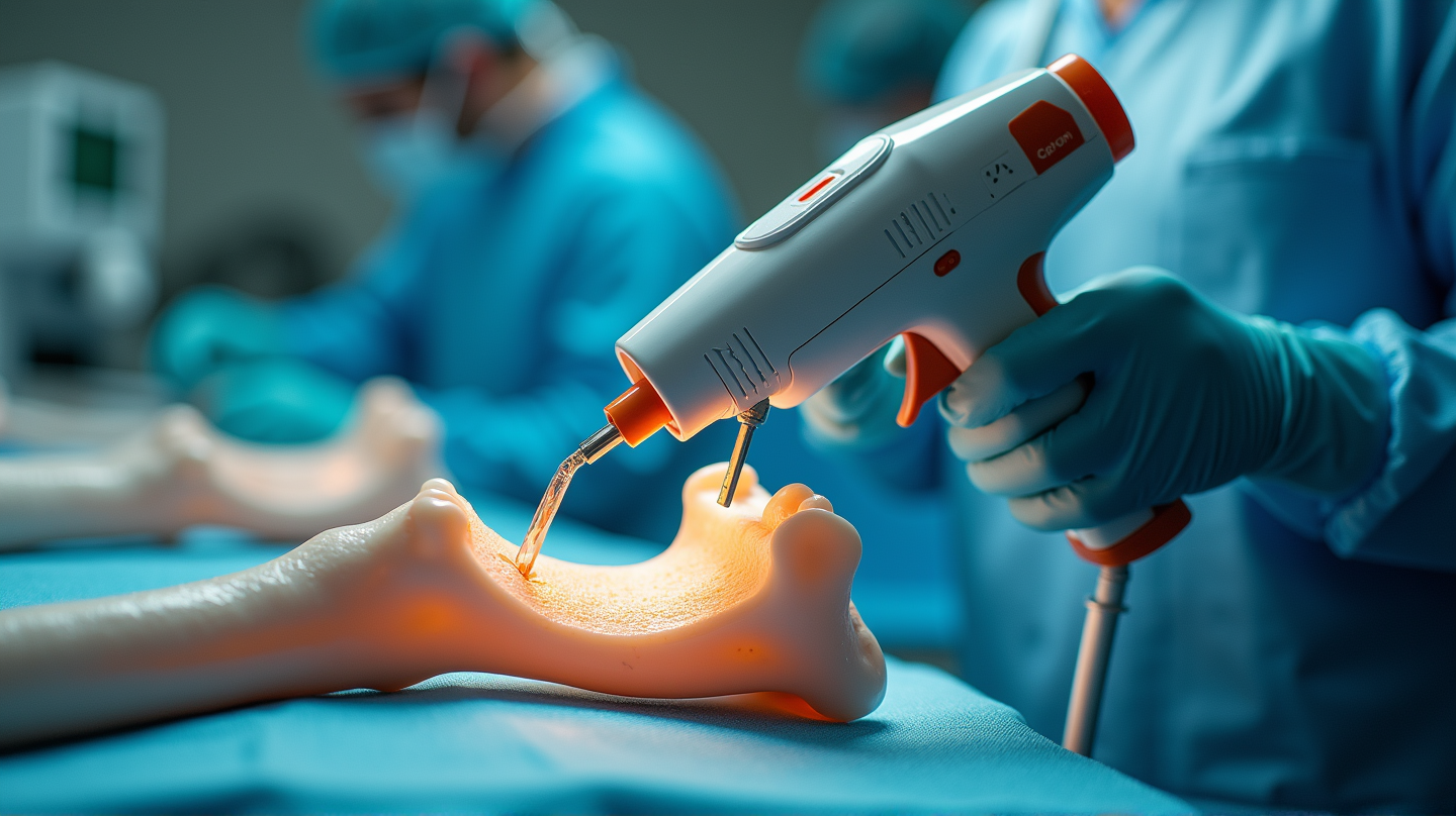 Glue Gun Turns Healer: Revolutionary Bone-Repair Technology Emerges
