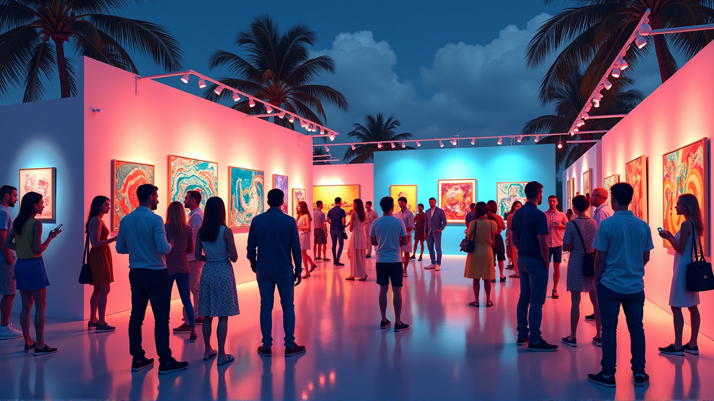 Miami's Art Extravaganza: Celebs Flock to Art Basel 2025