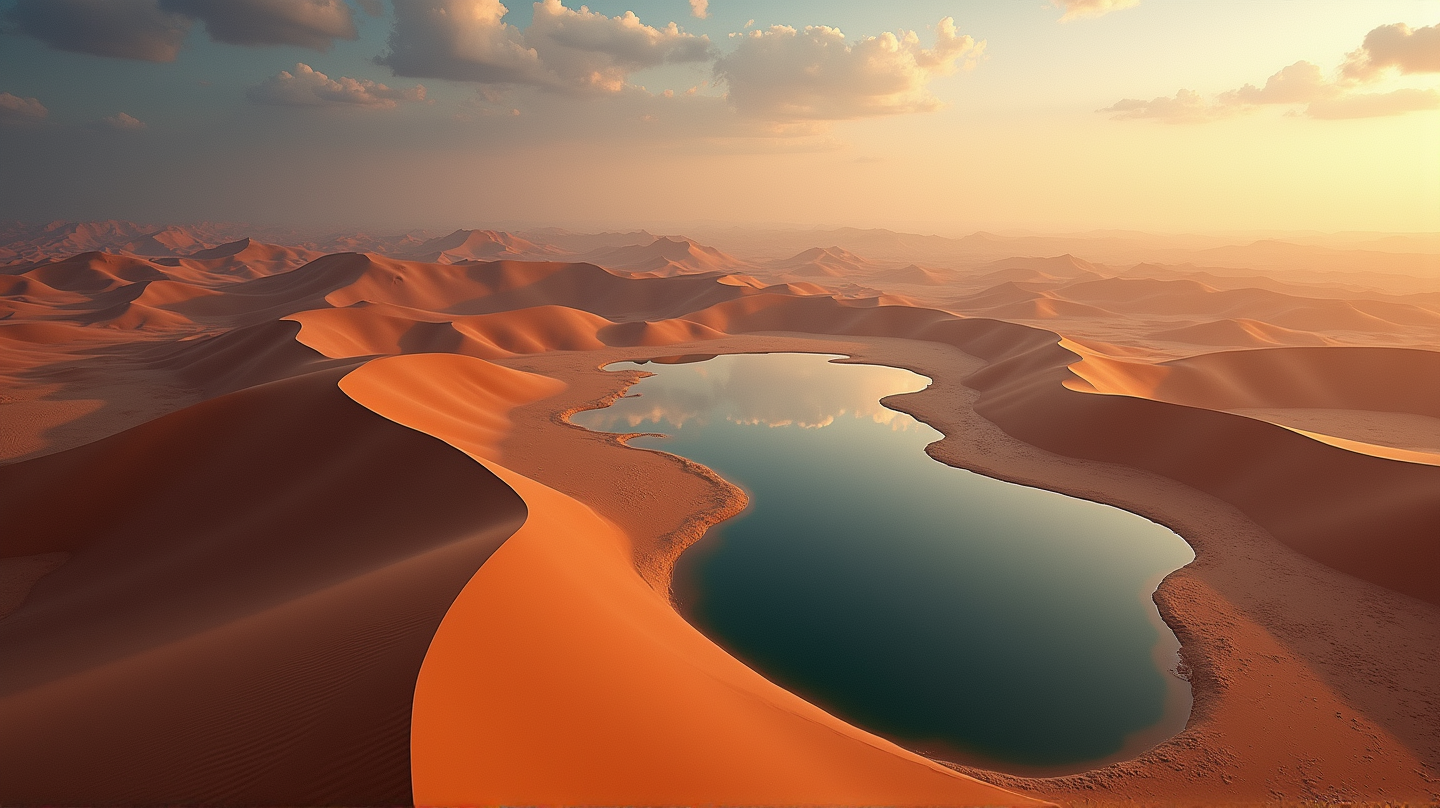 Unveiling Earth's Hidden Symphonies: The Singing Dunes and Mysterious Desert Lakes