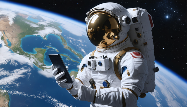 Elon Musk Overtaken: Tim Peake and Vodafone's Historic Space Call!