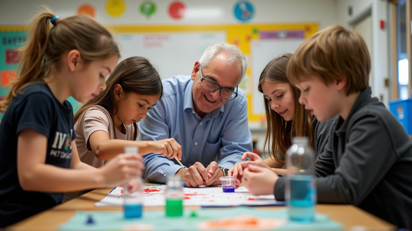 Retired Educators Fuel Curiosity in Byron-Bergen Elementary's Science Labs!