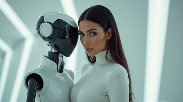 Kim Kardashian's Baffling Robot Photoshoot: Has She Crossed the Line?