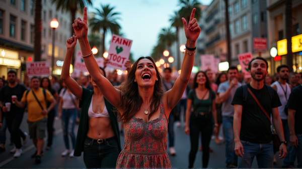 Oscars Under Siege: Pro-Palestine Protests Bring Hollywood to a Standstill