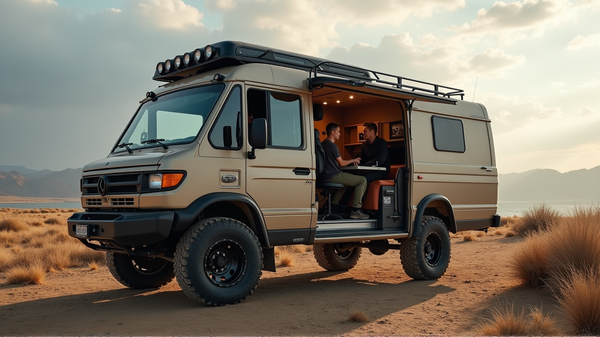 Revolutionary Camper Van Design Maximizes Space for Ultimate Adventure
