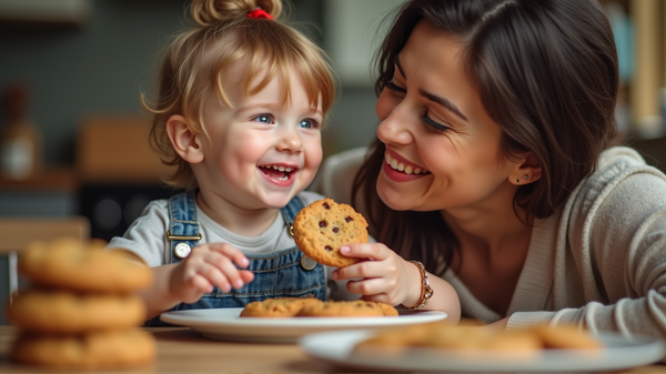 Heartwarming Cookie Challenge: Toddler's Delightful Decision Goes Viral
