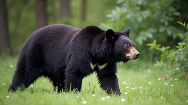 Injured Black Bear Sighting in Grandview Sparks Concern