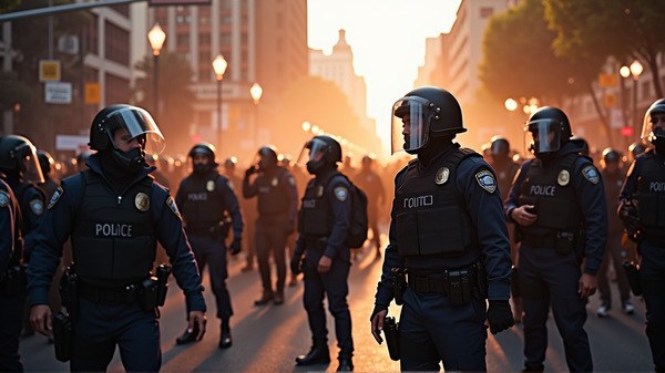 Clashes Erupt as 'No Kings' Protesters Challenge Authority in Los Angeles