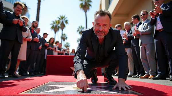 Ricky Gervais' Hollywood Triumph: A Star Honoring Comedy