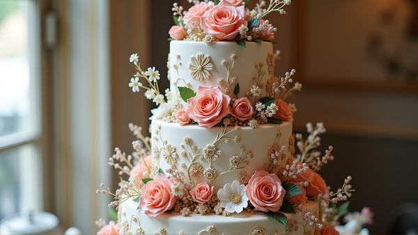 Step Inside the World's Most Extravagant Celebrity Wedding Cakes