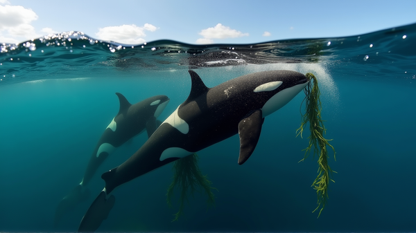 Killer Whales' Ingenious Grooming Tactic Astonishes Scientists