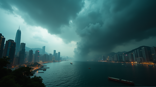 Typhoon Wipha Unleashes Highest Storm Warning in Hong Kong
