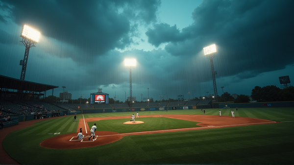 Rain Delays Action: Space Cowboys vs. Round Rock Has To Wait