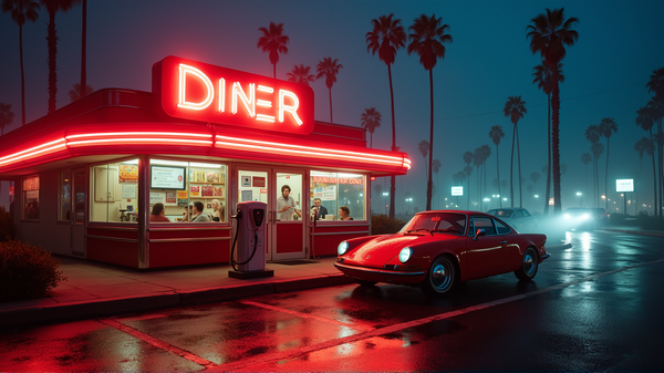 Elon Musk Faces Fierce Protests at Tesla Diner in Hollywood