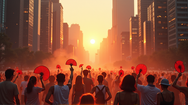 Blistering Heatwave Sweeps Across China, Shatters Temperature Records