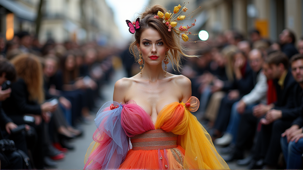 A-list Celebrities Shine at Paris Fashion Week with Stunning Haute Couture