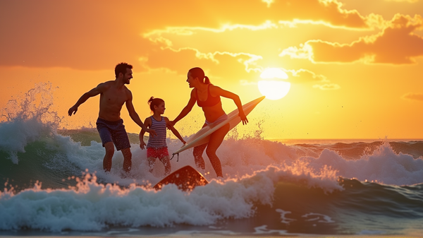 CAK Coach Chad Speck's Family Adventures: Surfs Up in Hawaii!