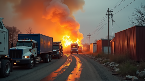 Fire Incident at Recycling Plant Causes Delays in Bin Collections