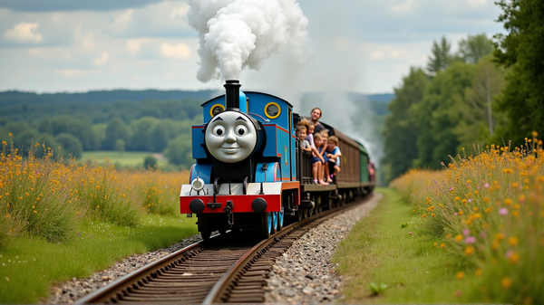 All Aboard! Thomas and Bluey Trains Await this Summer Near Liverpool
