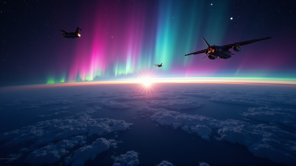 Dazzling Celestial Views: Aboard the ISS