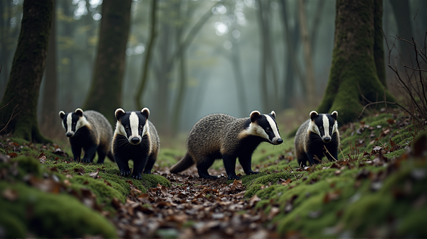 Badgers Uncovered: The Intricate Dance of Home Ranges