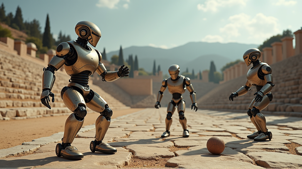 Robots Wow at Olympia, Yet Face the AI Challenge