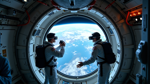 NASA's 'ascans' and ISS Crew: A Fusion of Future Exploration and Current Innovation