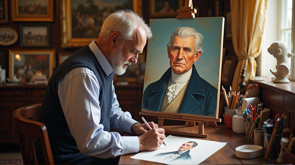 Unlocking Artistic Presidents: Draw All in Just Four Steps!