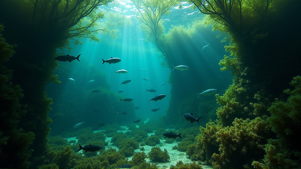 Seaweed Shelters Prove Healthier for Salmon Farmer's Best Friends