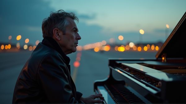 Piano Teacher's Melancholic Escape: Fleeing Justice after Conviction