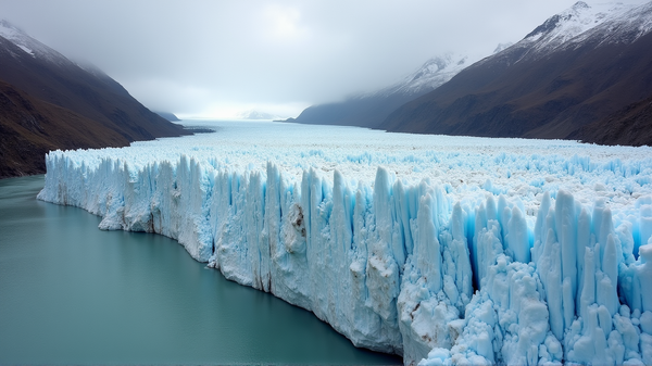 Chilean Glaciers Through Time: A Stark Contrast from 1987 to 2024